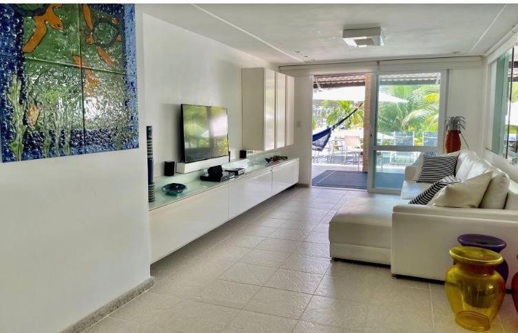 Villa Casa de luxo em Porto de Galinhas com funcionária a 50 m do mar Exterior foto